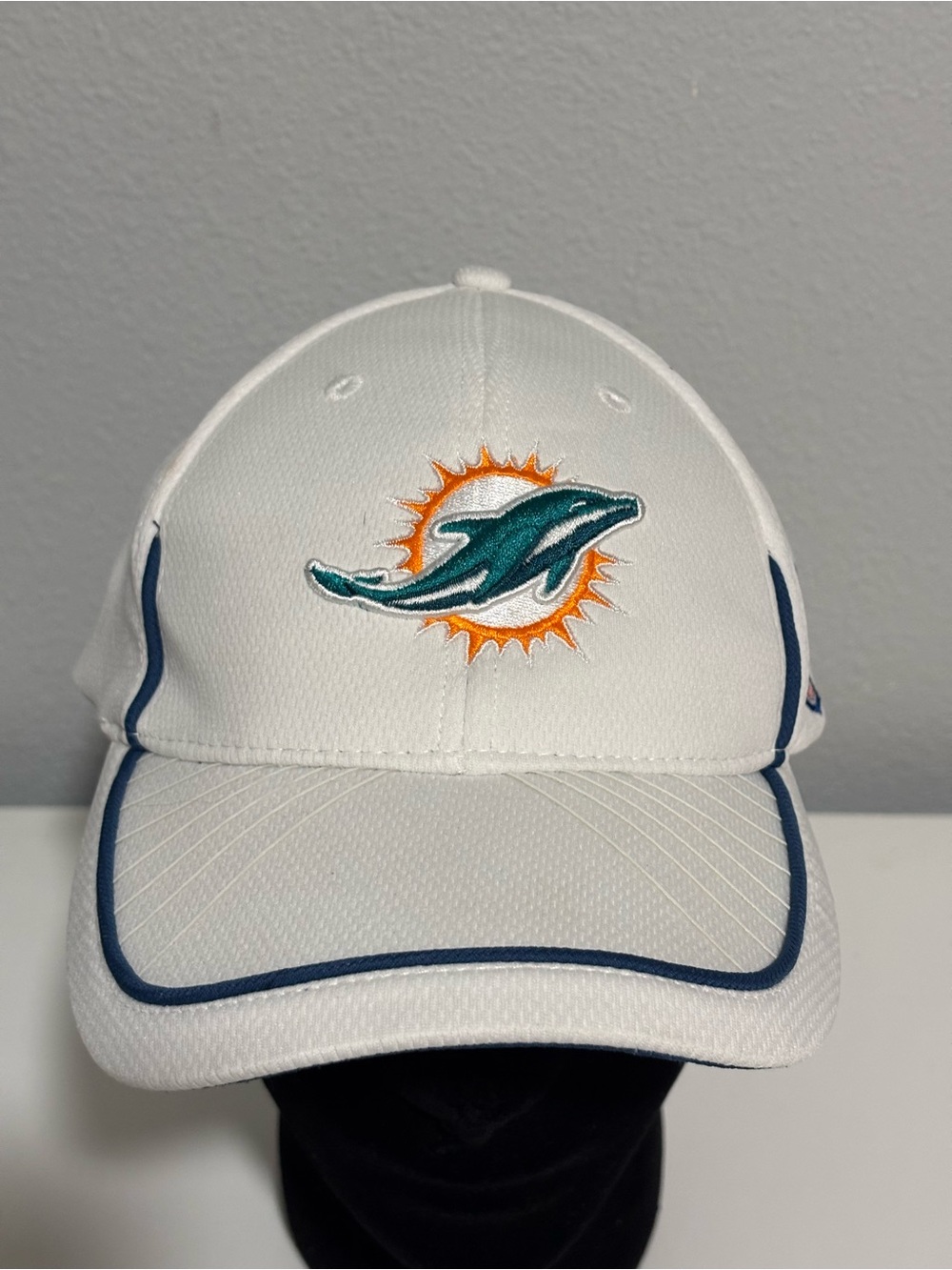 Miami Dolphins x Bud Light promotional mesh stretch-fit hat